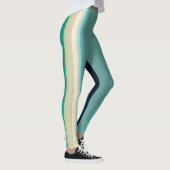 Athletic Stripe Pattern | Dual Tone Leggings (Rechts)