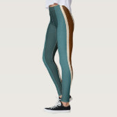 Athletic Stripe | Retro Streifen Leggings (Links)