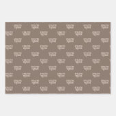 Athletic Trainer beim Athletic Trainer Abschluss Geschenkpapier Set (Vorderseite)