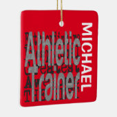 Athletic Trainer Extraordinaire CUSTOM Keramikornament (Rechts)