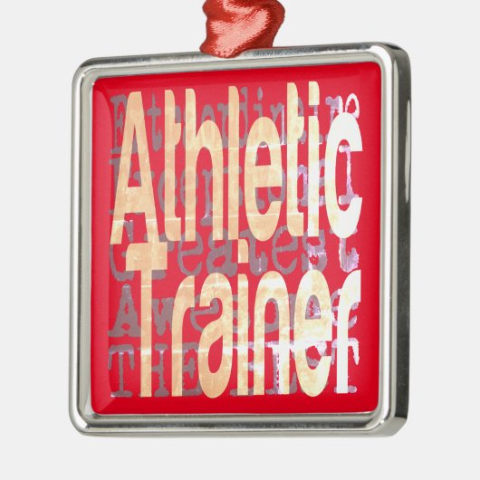 Athletic Trainer Extraordinator Ornament Aus Metall (Links)