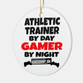 Athletic Trainer Gamer Keramikornament (Links)