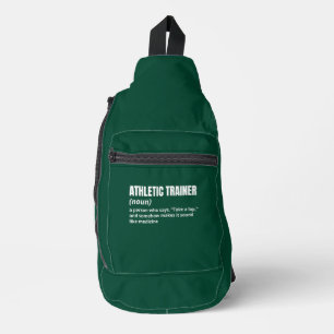 Athletic Trainer Job Definition Crossbody Bag