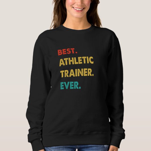 ATHLETIC TRAINER Professional Retro Best ATHLETIC  Sweatshirt (Vorderseite)