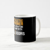 Athletic Trainer zertifiziert Kaffeetasse (VorderseiteRechts)