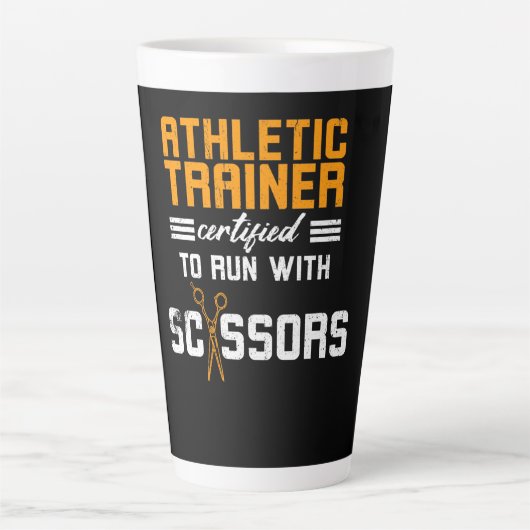 Athletic Trainer zertifiziert Milchtasse (Vorderseite)