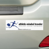 AthleticMindedTraveler.com-Autoaufkleber Autoaufkleber (Auf Auto)