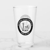 Athletics Club Award Glass Glas (Rückseite)