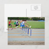 ATHLETICS JUMPS POSTKARTE (Vorne/Hinten)