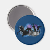 Athletics Magnet (Vorderseite/Rückseite)