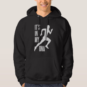 Athletics Sport Liebe Training Boys DNA läuft Hoodie