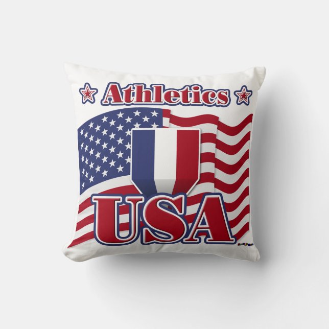 Athletics USA Kissen (Vorderseite)