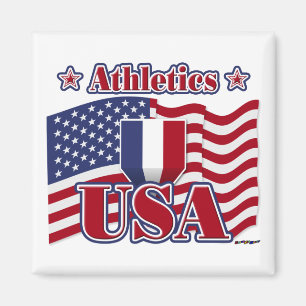 Athletics USA Magnet
