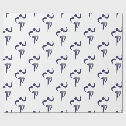 Athletik Geschenkpapier (Flach)