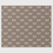Athletiktrainer Athletiktraining Geschenkpapier (Flach)