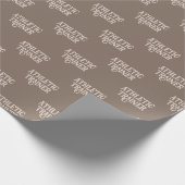 Athletiktrainer Athletiktraining Geschenkpapier (Ecke)