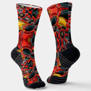 Athletische Crew Sock mit Deutschland Colors Socken