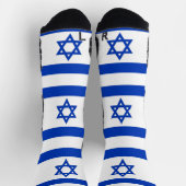Athletische Crew Sock mit israelischer Flagge Socken (Oben)