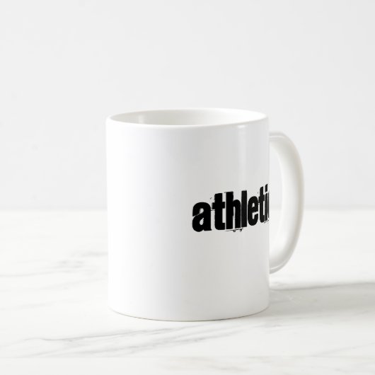 Athletische Schale -- Kaffeetasse (VorderseiteRechts)