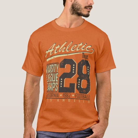 Athletische Uniliga kaut Abt. 28 T-Shirt (Vorderseite)