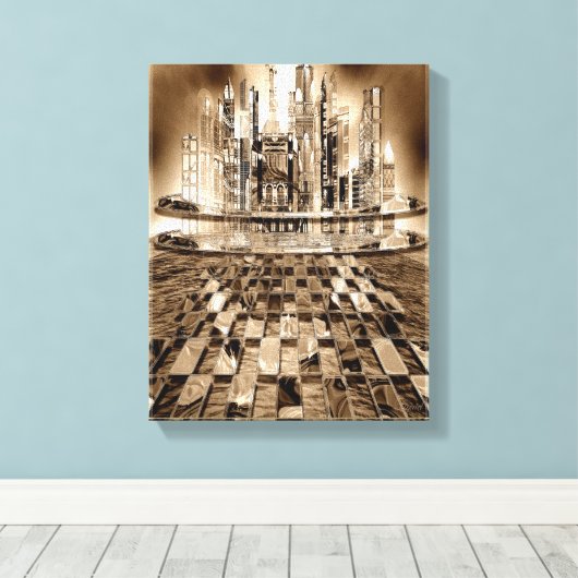 Athochrom. Leinwand (Insitu (Holzboden))