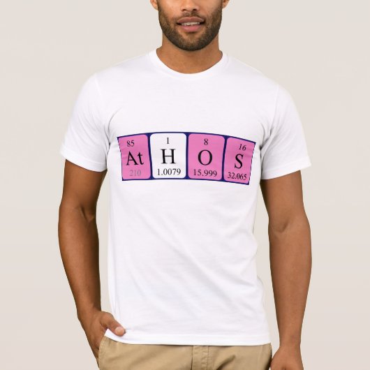 Athos Periodenname Shirt (Vorderseite)