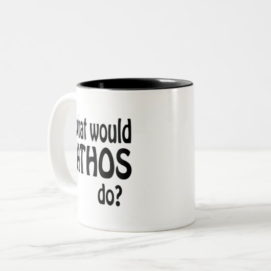 Athos Zweifarbige Tasse (Vorderseite Links)