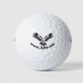 Athy Ireland Owl Design Golf Ball (Vorderseite)
