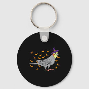 Atiel Bird Hexenhut Halloween Animal Lover Geschen Schlüsselanhänger