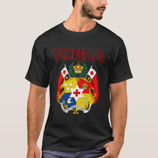 Atikapu Tonga Blue Small T-Shirt (Vorderseite)
