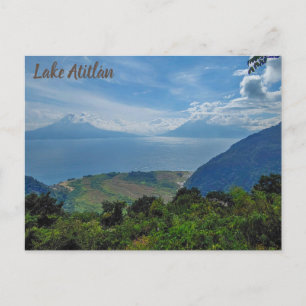 Atitlán-See, Guatemala Postkarte