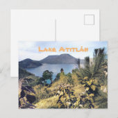Atitlánsee Postkarte (Vorne/Hinten)