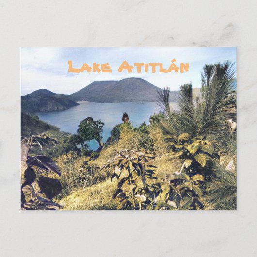 Atitlánsee Postkarte (Vorderseite)