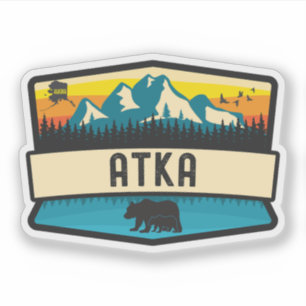Atka, Alaska Aufkleber