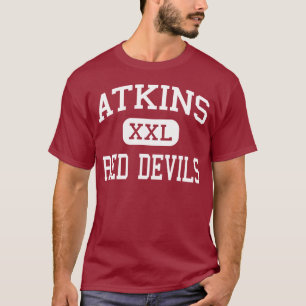 Atkins - rote Teufel - Mitte - Atkins Arkansas T-Shirt