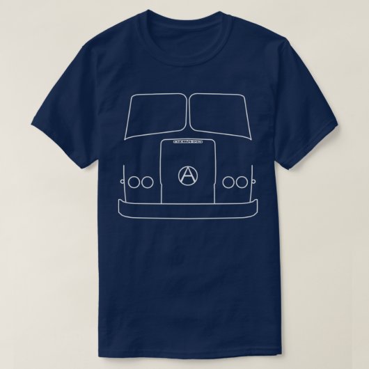 Atkinson Borderer Kontur T-Shirt (Design vorne)