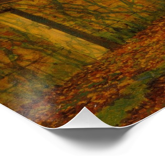 Atkinson Grimshaw Abend Glow CC0539 Poster (Ecke)