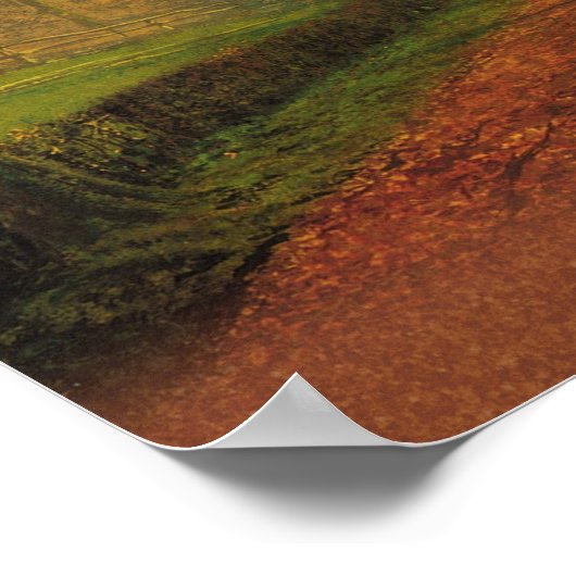 Atkinson Grimshaw Stapleton Park 1877 CC046 Poster (Ecke)