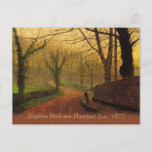 Atkinson Grimshaw Stapleton Park 1877 CC083 Postkarte (Vorderseite)