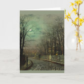 Atkinson Grimshaw Tryst CC0610 Grußkarte Karte (Gelbe Blume)