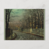 Atkinson Grimshaw Tryst CC0611 Postcard Postkarte (Vorderseite)