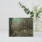 Atkinson Grimshaw Tryst CC0611 Postcard Postkarte (Stehend Vorderseite)