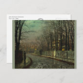 Atkinson Grimshaw Tryst CC0611 Postcard Postkarte (Vorne/Hinten)