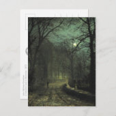 Atkinson Grimshaw Yorkshire Lane CC0622 Postcard Postkarte (Vorne/Hinten)