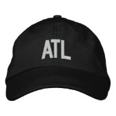 ATL Atlanta Georgia Personalisiert anpassbarer Hut (Vorderseite)