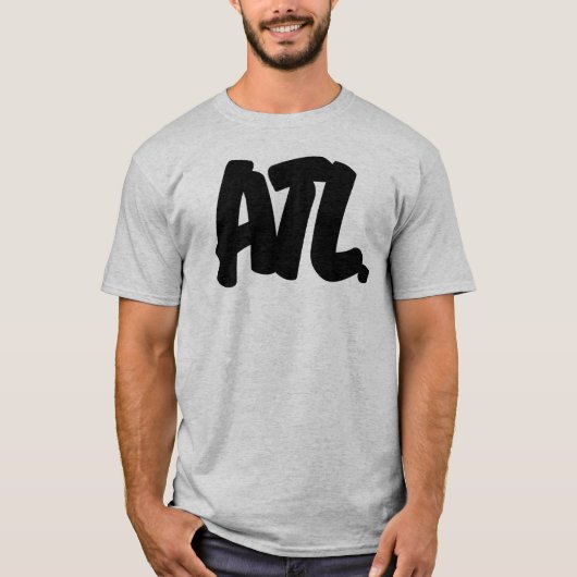 ATL Buchstaben T-Shirt (Vorderseite)