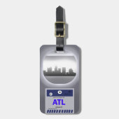 ATL CODE U. SKYLINE GEPÄCKANHÄNGER (Vorderseite vertikal)