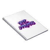 ATL Strong Graffiti Style Notizblock (Rechte Seite)