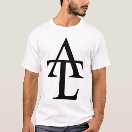 ATL Weiß-T-Shirt T-Shirt (Vorderseite)
