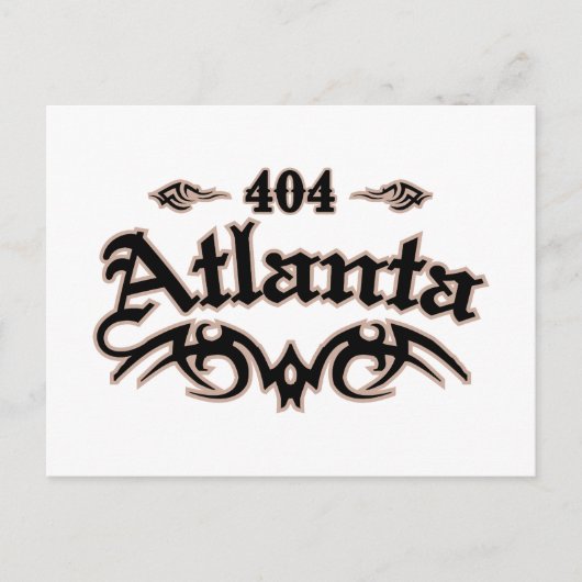 Atlanta 404 postkarte (Vorderseite)